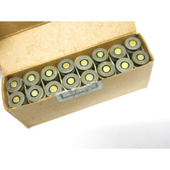 Boite de 16 cartouches 9 para Luger 1943 ch   ref 140 categorie B 