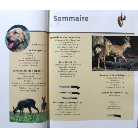 Livre La chasse du Chevreuil : Le guide complet de G. Valet