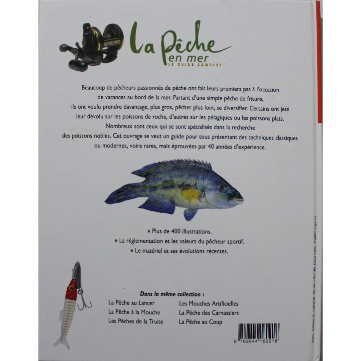 Livre La Pêche en mer : Guide complet de Jean Arrachart