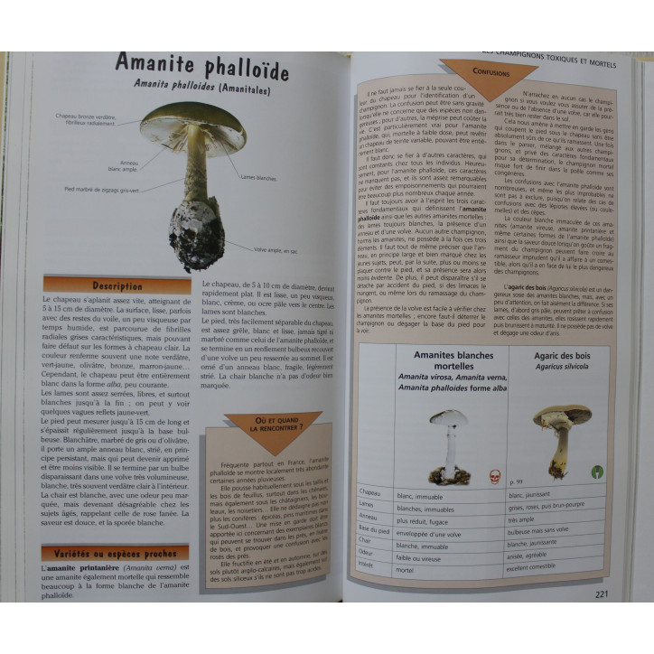 Livre Cueillir les champignons de Jean-Marie Polèse