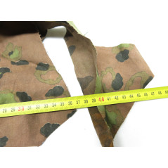 Morceau original de poncho camo Waffen souvenir de  Normandie ref 123 