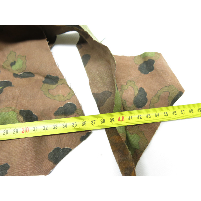 Morceau original de poncho camo Waffen souvenir de  Normandie ref 123 