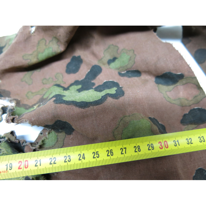 Morceau original de poncho camo Waffen souvenir de  Normandie ref 123 