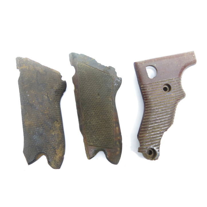 Lot de 3 plaquettes souvenir de Normandie ref 45 