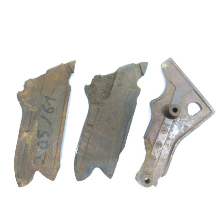 Lot de 3 plaquettes souvenir de Normandie ref 45 