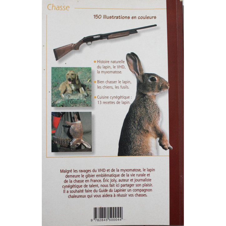 Livre Le guide du lapinier d'Eric Joly