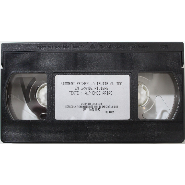 VHS Comment pêcher la tuite au Toc en grande rivière