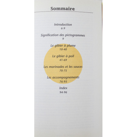 Cuisine du Gibier de Simone Devaux