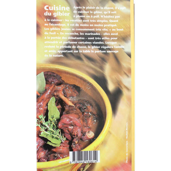 Livre Cuisine du Gibier de Simone Devaux