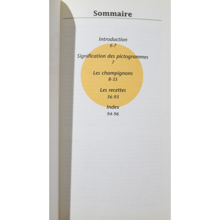 Livre Cuisine des champignons de Simone Devaux