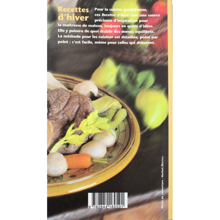 Livre Recette d'Hiver de Simone Devaux