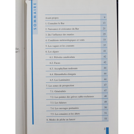 Livre La pêche au Bar d'Eric Berregard