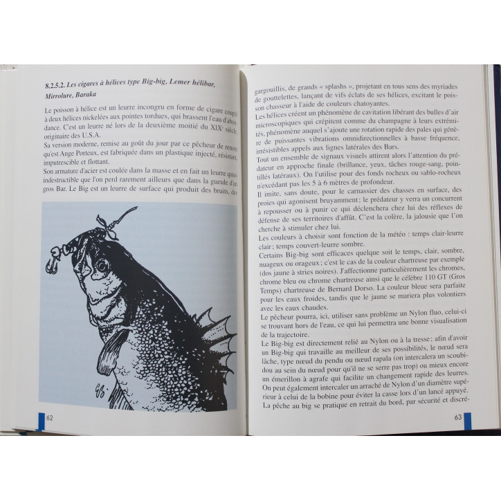 Livre La pêche au Bar d'Eric Berregard