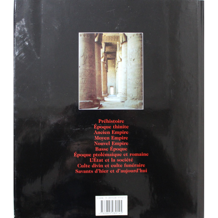 Livre L'Egypte : sur les traces de la civilisation pharaonique