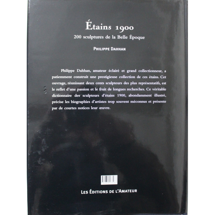 Livre Etains 1900 : 200 sculpteurs de la Belle époque