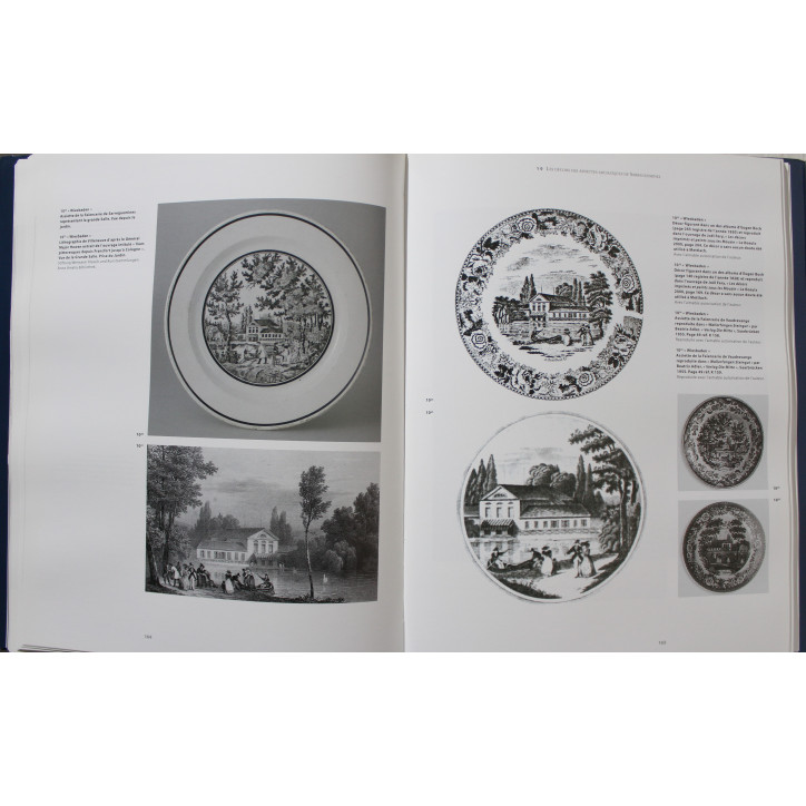 Livre Les assiettes imprimées de Sarreguemines : 1828 - 1838 la période Utzschneider