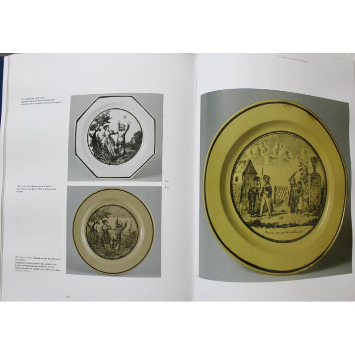 Livre Les assiettes imprimées de Sarreguemines : 1828 - 1838 la période Utzschneider