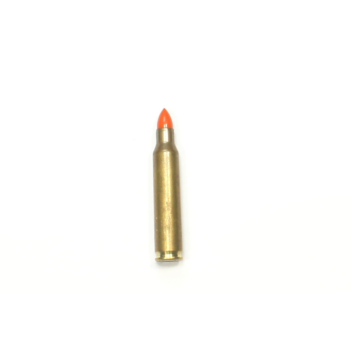 5.56 tir réduit étui laiton balle plastique rouge