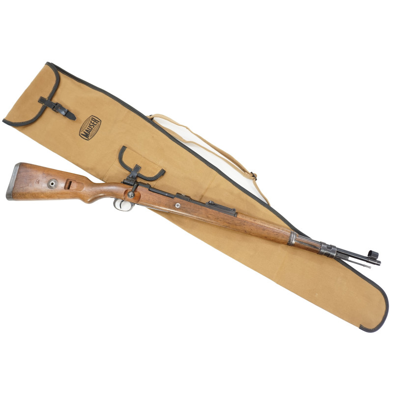 Housse de transport en toile fusil Mauser avec sigle Housse de transport en toile fusil Mauser avec sigle