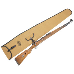 Housse de transport en toile fusil Mauser avec sigle 