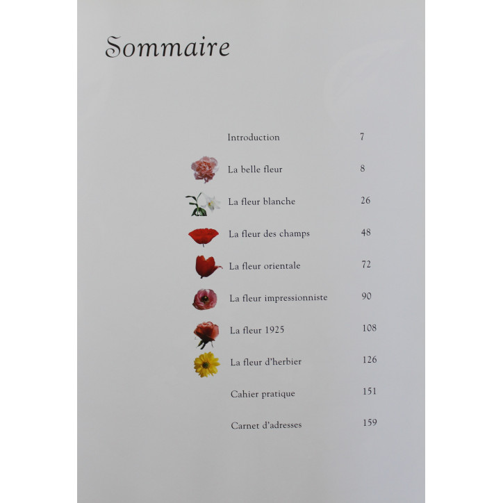 Les Secrets De La Fleur Decorative de Claude Fauque