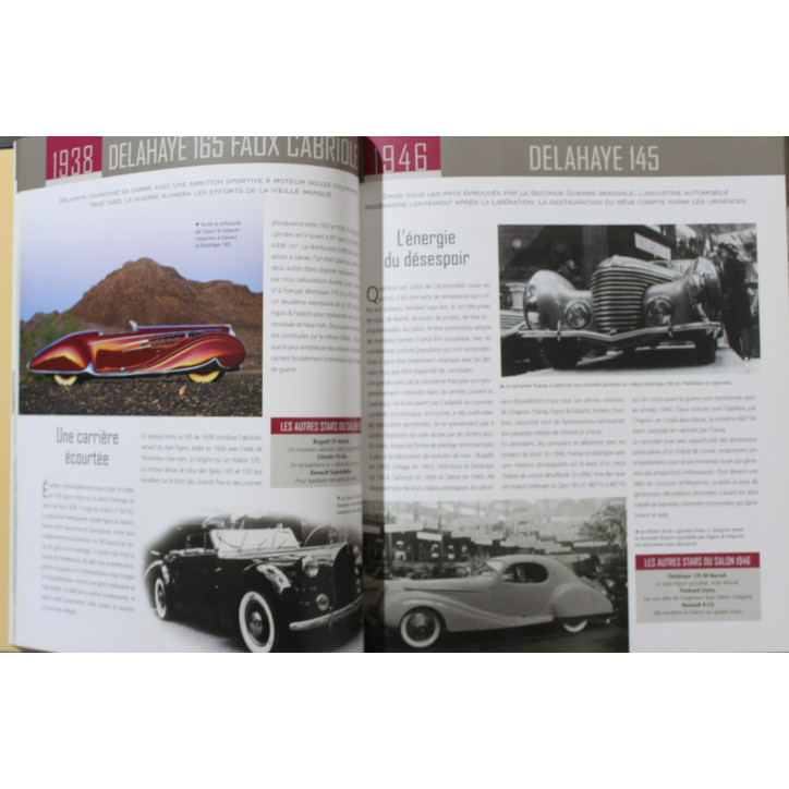 Livre Les stars du salon de l'auto de Paris depuis 1898 de Serge Bellu