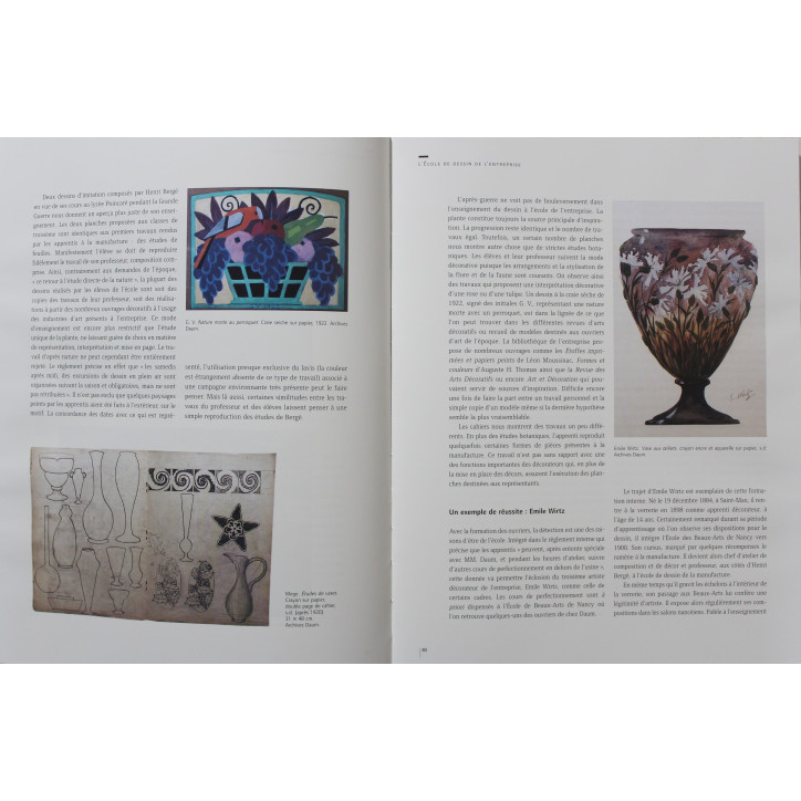 Livre Daum 1878-1939: Une industrie d'art lorraine de Christophe Bardin