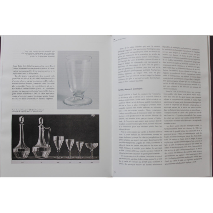 Livre Daum 1878-1939: Une industrie d'art lorraine de Christophe Bardin