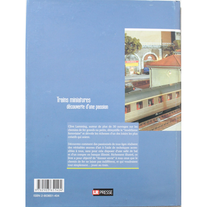 Livre Trains Miniatures : découverte d'une passion de C. Lamming