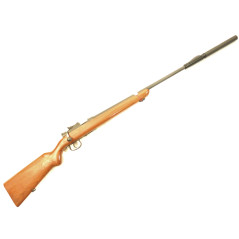 Adaptateur avec silencieux type Unique pour carabine Mas 45 22 long rifle 