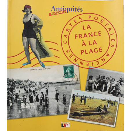 Livre Cartes postales anciennes : la France à la plage