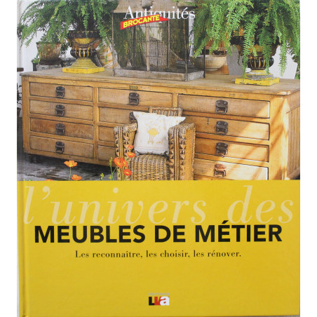 livre l'univers des meubles de métiers