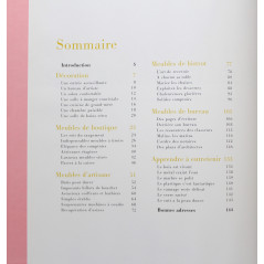 livre l'univers des meubles de métiers
