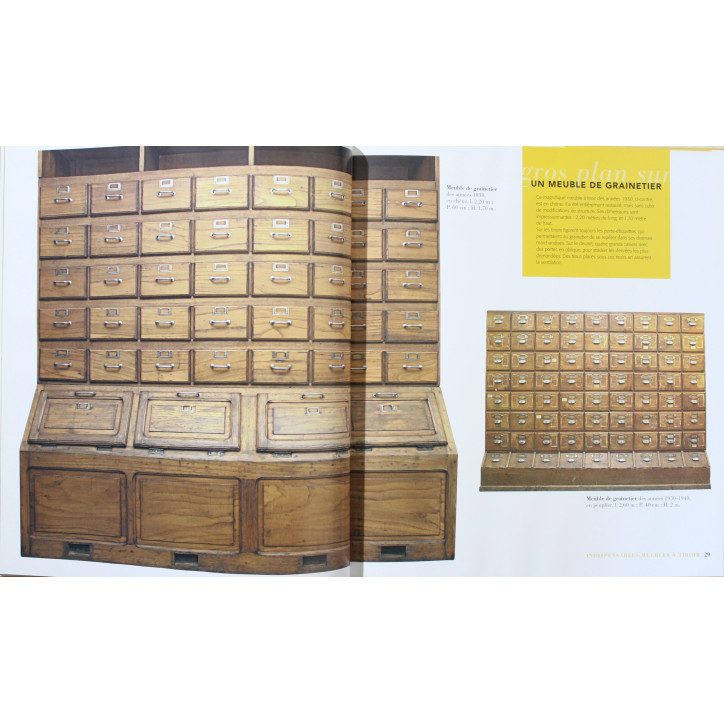 Livre l'univers des meubles de métiers