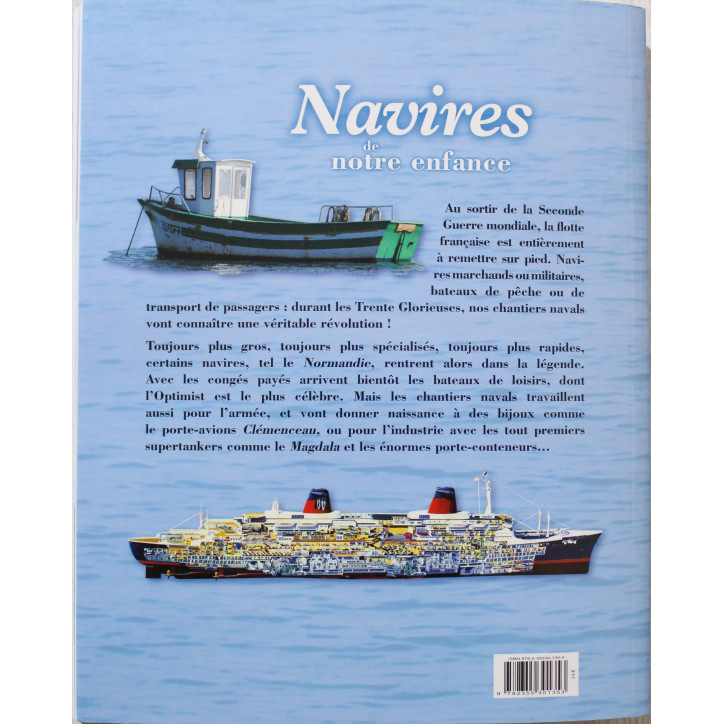 Livre Navires de notre enfance de Francis Dréer