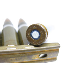 Lame avec 5 cartouches 7.92 x 33 Kurz 1944 pour STG 43 ou 44 categorie C 