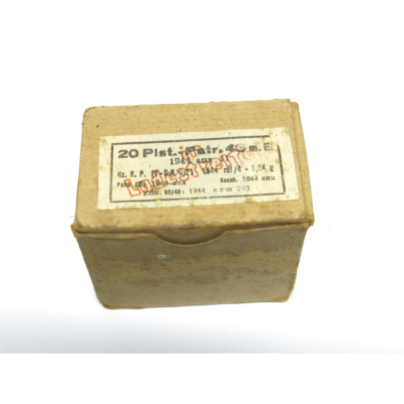 Boite vide de STG 44 20 cartouches