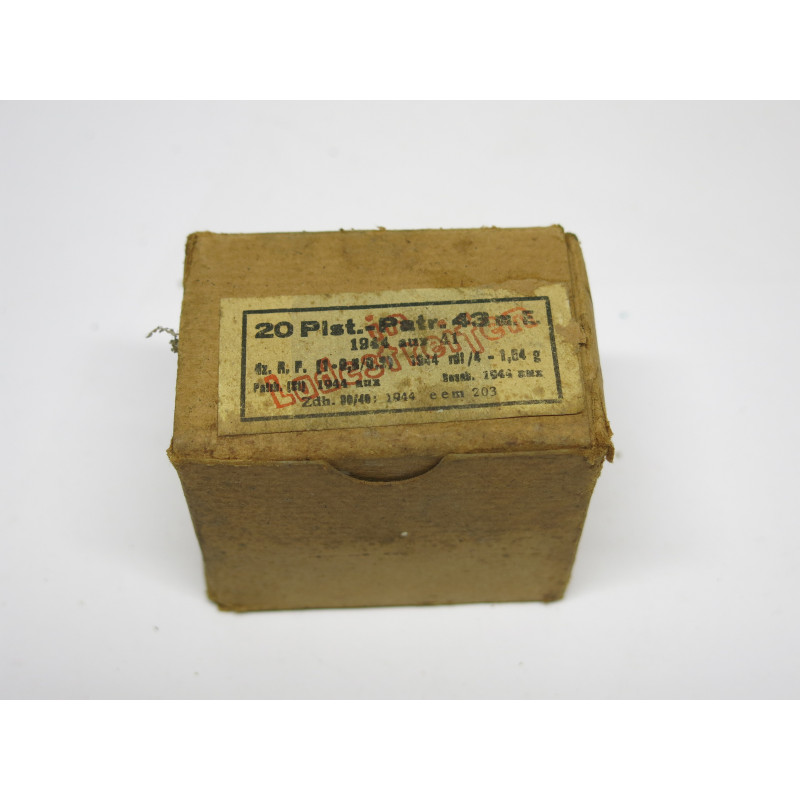 Boite vide de STG 44 20 cartouches