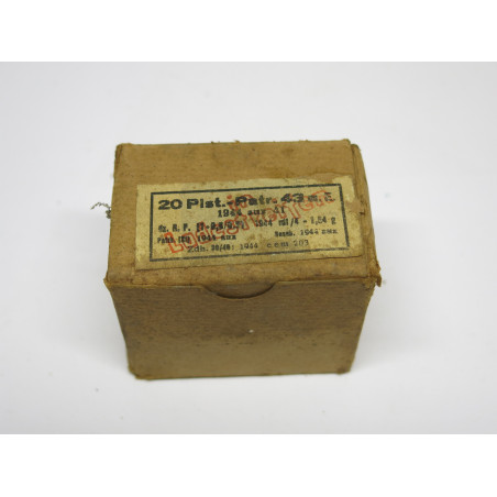 Boite vide de STG 44 20 cartouches