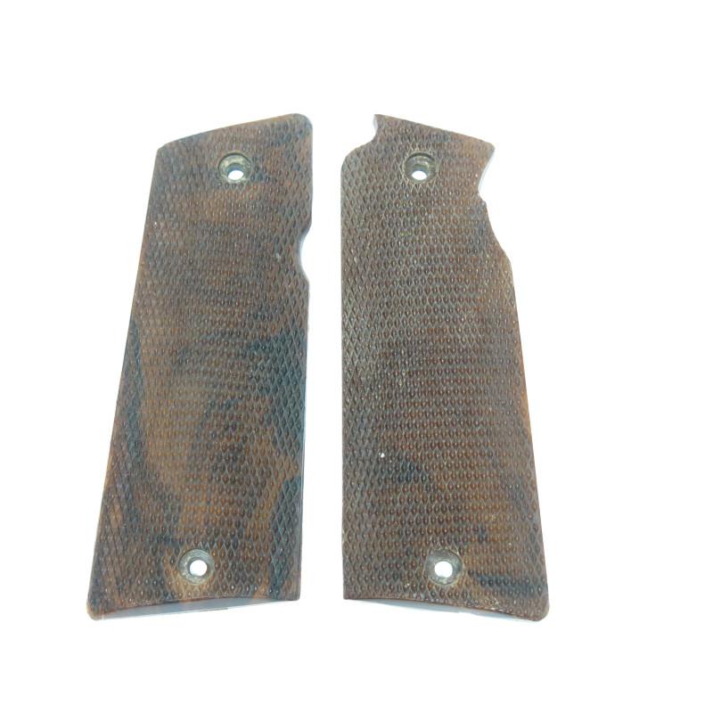 Paire de plaquettes de crosse bakélite pistolet Star B Ref 11