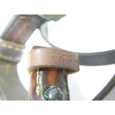 Bretelle cuir quadrillé originale Israel  fusil Mauser 98 K ref 55