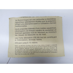 Boite de 5 12/70 SAPL chevrotines ref 14