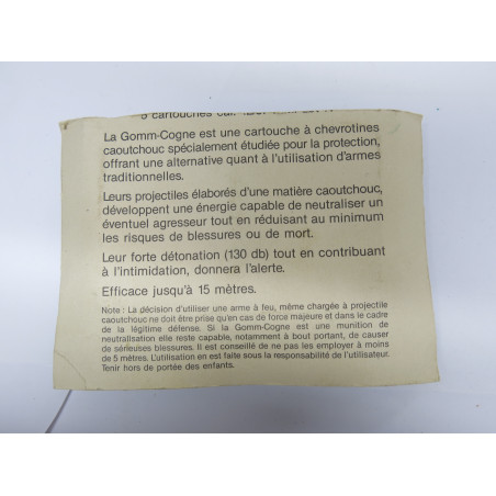 Boite de 5 12/70 SAPL chevrotines ref 14