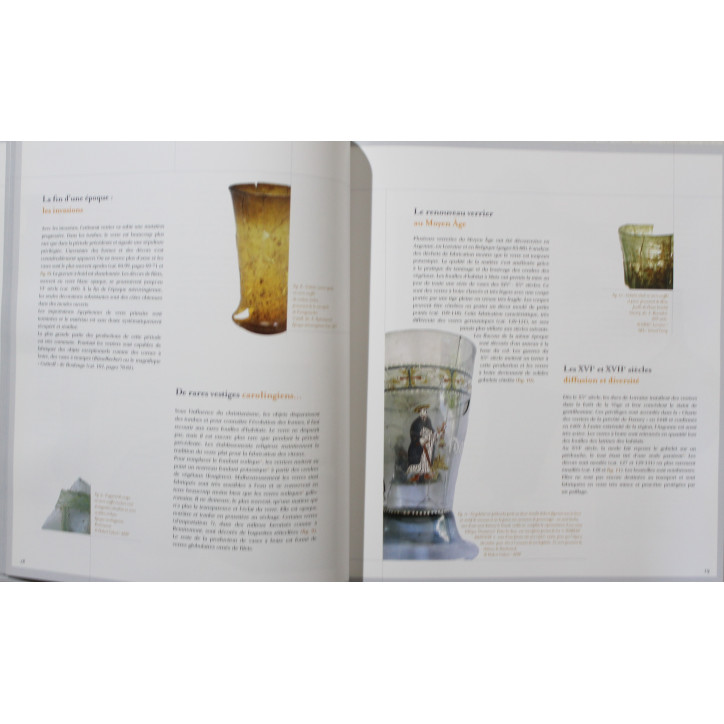 Livre Archéologie et usages du verre de Laïla Ayache