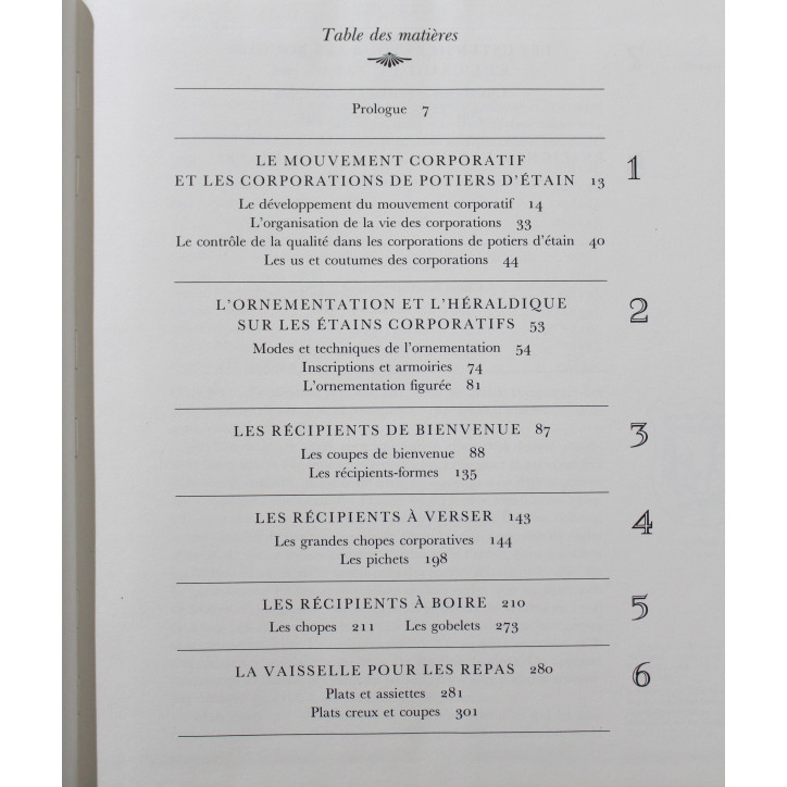 Les étains corporatifs : Multiplicité des formes et utilisation dans les fêtes et la vie quotidienne de l'artisanat