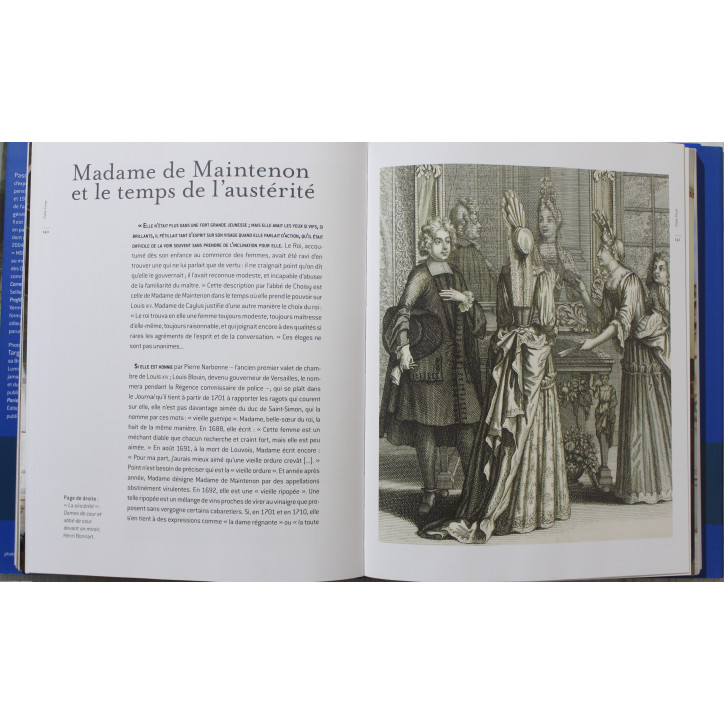 Livre Les coulisses de Versailles de P. Bonafoux et G. Targat