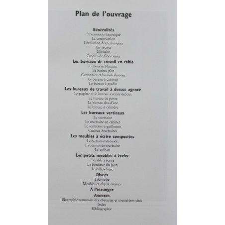 Livre Le guide du meuble à écrire de Claude Frement