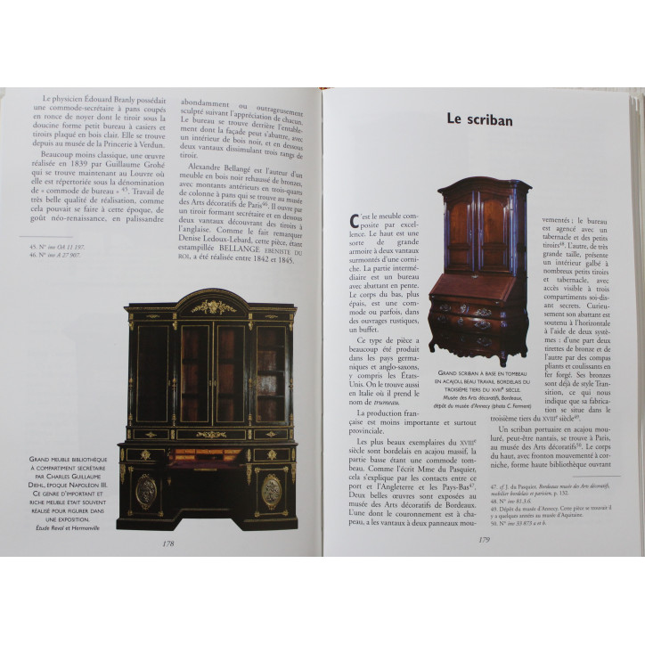 Livre Le guide du meuble à écrire de Claude Frement Livre Le guide du meuble à écrire de Claude Frement