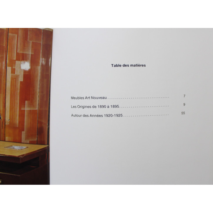Livre Mobilier 1900-1925 de C. Massin