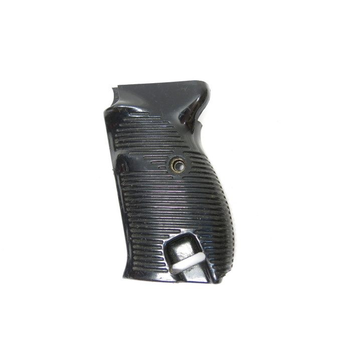 Plaquette gauche noire  pour pistolet P38 ref  236